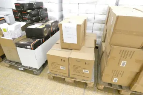 Konvolut Smartwares natlys med fjernbetjening, 8 kasser