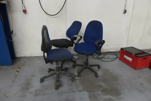 3 kontorstole