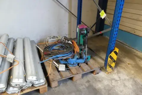 Konvolut værkstedsudstyr