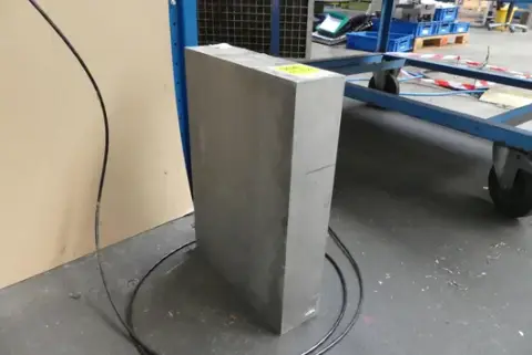 Formodentlig aluminiumsblok