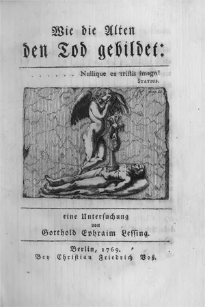 Lessing, Gotthold Ephraim – Wie die Alten den Tod gebildet