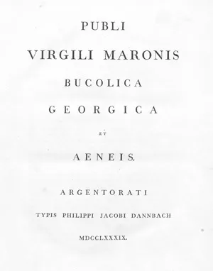 Vergilius Maro, Publius – Bucolica. Georgica et Aeneis