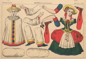 Dressing figures – 6 sheets from picture sheets for children to cut out