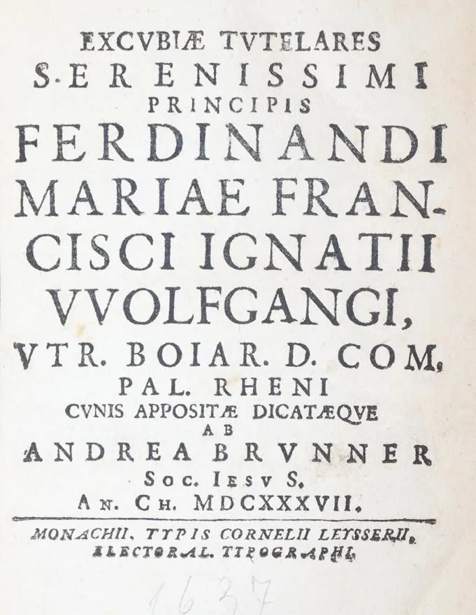 Brunner, A. – Excubiae tutelares LX