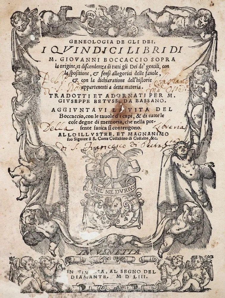 Boccaccio,G. – Genealogia de gli Dei