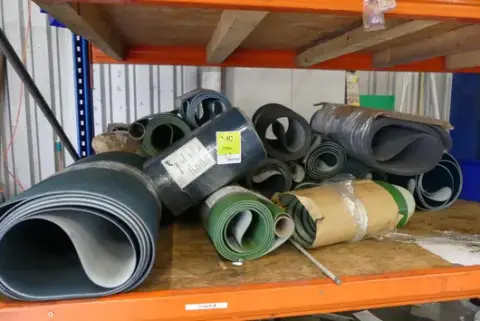 Konvolut af transportbånd, bl.a. MTF Technik