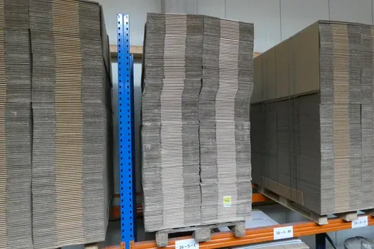Konvolut af papkasser