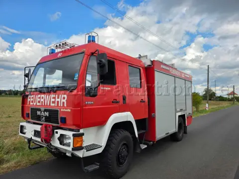 1 db műszaki mentő RW1, gyártó MAN, típus L23, felépítmény Schmitz