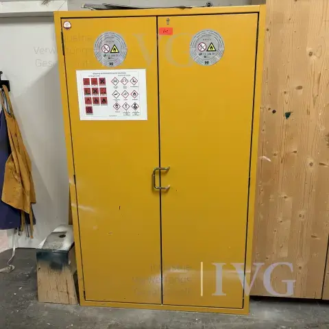 Gevaarlijke stoffen kast (geel) ASECOS
