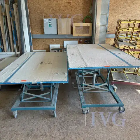 Tables élévatrices mobiles à ciseaux R. BECK