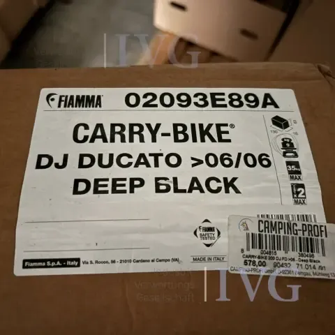 FIAMMA Carry-Bike 200 DJ kerékpártartó FIAT Ducato-hoz