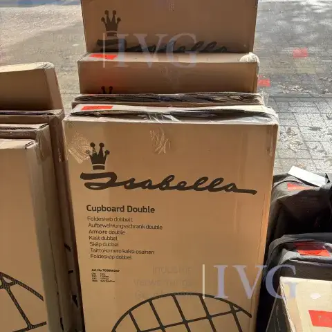 ISABELLA double kamp saklama dolabı