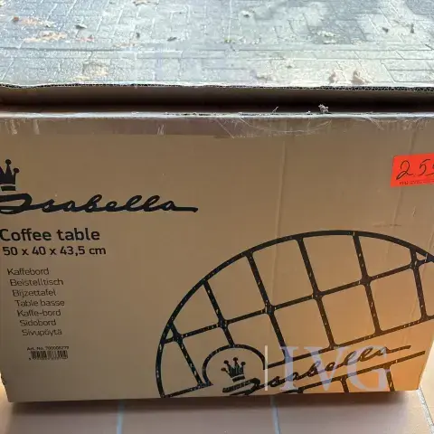 Kamp yan sehpası ISABELLA