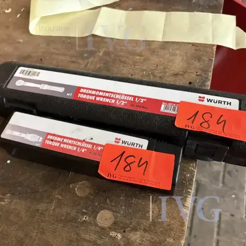 Momentnøgle WÜRTH 1/4" / 1/2"