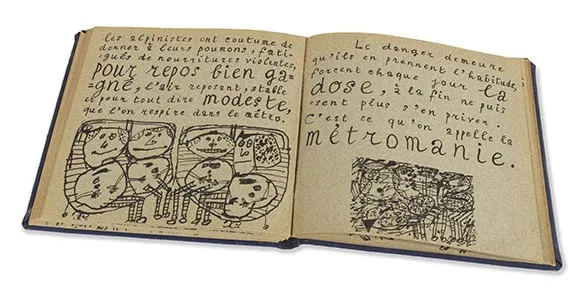 Jean Dubuffet, La métromanie, 1946