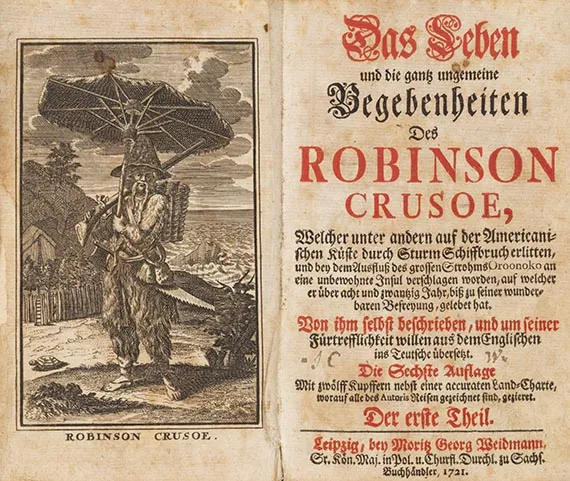 Daniel Defoe, Robinson Crusoe. 2 sveska, 1721