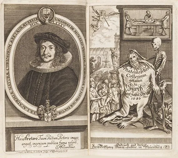 Johannes von Muralt, Anatomisches Collegium, 1687