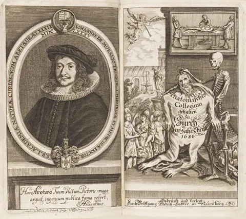 Johannes von Muralt, Anatomski kolegij, 1687