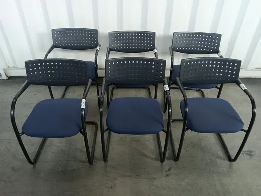 6 konferencestole Vitra Visavis