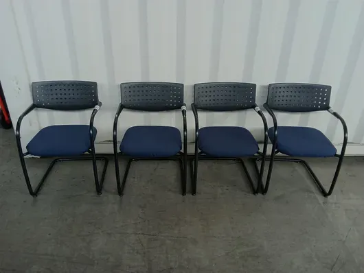 4 konferencestole Vitra Visavis
