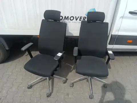 2x sedia girevole da ufficio Viasit