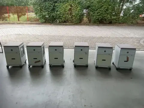 6x мобільні контейнери Vitra Pick Up