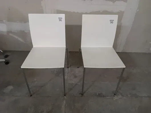 2x sedia per visitatori Brunner Milano light