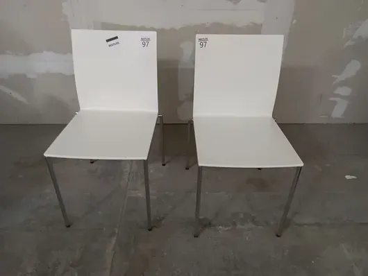 2x sedia per visitatori Brunner Milano light