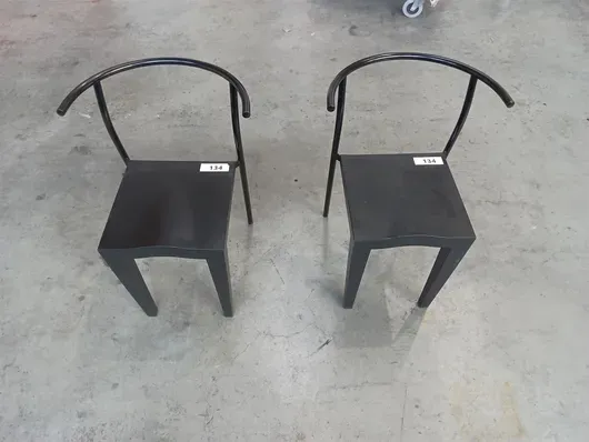 2x besøgsstol Philippe Starck Dr. Glob