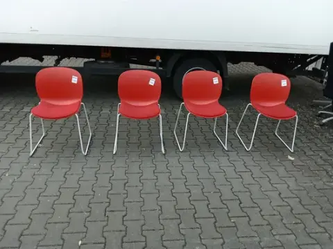 4 db látogatói szék RBM 6060A Noor Sled Base