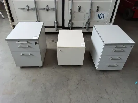 3x rullecontainer