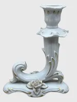 Lysestage "Sitzendorf", højde 15 cm