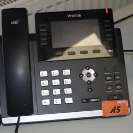 2 IP-telefoner mærke: Yealink