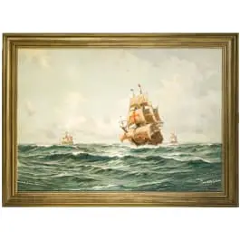 «Auf weitem Weg»، Claus Bergen (شتوتغارت 1885–1964 Lenggries)