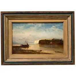 «Küstenlandschaft»، Hermann Eschke (1823–1900، برلين)، النصف الثاني من القرن التاسع عشر