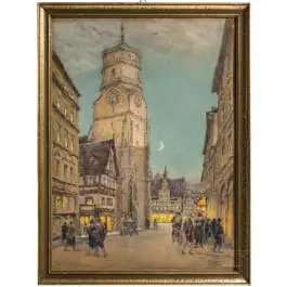 «من شتوتغارت» (كنيسة شتيفتسكيرشه)، أوتو يونغ (بالينغن-أوستدورف 1867–1935 شتوتغارت)، 1929