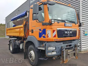 Camion benne MAN TGM 13.250 4x4 BL