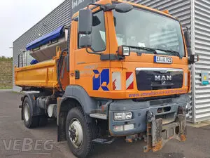 Camion benne MAN TGM 13.250 4x4 BL