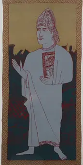 SAN NICOLÁS - gráfico en color sobre papel, 1990.