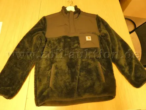 1 чоловічий флісовий пуловер, светр на блискавці, Carhartt, розм. M,
