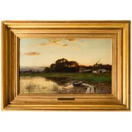 „Atmosfera serale”, Konrad Alexander Müller-Kurzwelly (Chemnitz 1855–1914 Berlino)
