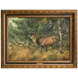 „Il cervo di riserva”, Wilhelm Buddenberg (Trier 1890–1967 Neuss)