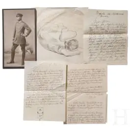 Fritz Klimsch (1870-1960), disegno, autografi e fotografia