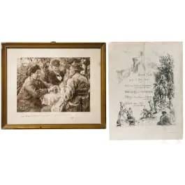 两幅，归于 Max Slevogt（Landshut 1868–1932 Neukastel bei Leinsweiler），1926年及1923年