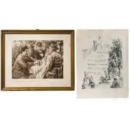 Due fogli, Max Slevogt, attribuito (Landshut 1868–1932 Neukastel presso Leinsweiler), 1926 e 1923