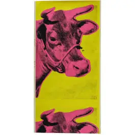 „Cow”, poster di mostra, da Andy Warhol (Pittsburgh 1928–1987 New York), 1971