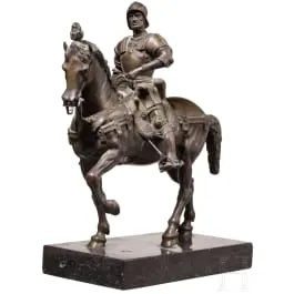 《巴托洛梅奥·科莱奥尼骑马像》，仿Andrea del Verrocchio（佛罗伦萨 1435–1488 威尼斯），19世纪下半叶
