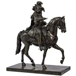„Luj XIV. na konju”, prema Pierreu Cartellieru (Pariz 1757–1831 Pariz) i Louis-Messidoru Petitotu (Pariz 1794–1862 Pariz)