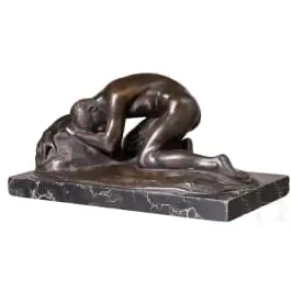 „Muški akt”, Rudolf Schwarz (Kaiserslautern 1878–1960 Unterzeismering kod Tutziga)