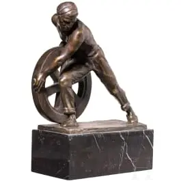„Radnik s kotačem“, Ernst Seger (Neurode 1865–1939 Berlin)